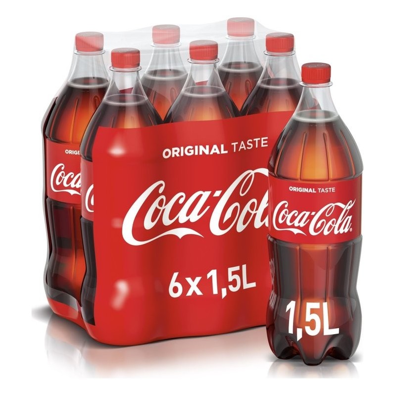 COCA COLA  LT. 1.5 X 6