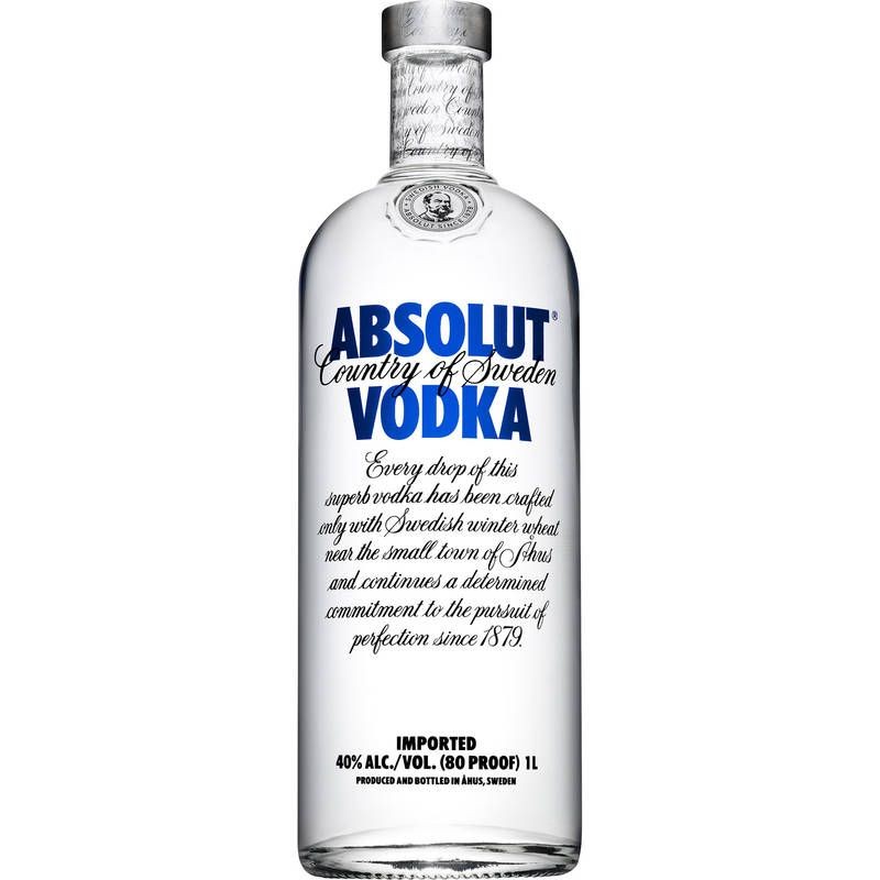 VODKA ABSOLUT LT. 1 VODKA ABSOLUT LT. 1