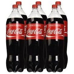 COCA COLA  LT. 2 X 6