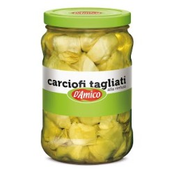 FOGLIE DI CARCIOFI IN OLIO 3,1 KG VT D'AMICO