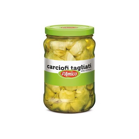 FOGLIE DI CARCIOFI IN OLIO 3,1 KG VT D'AMICO