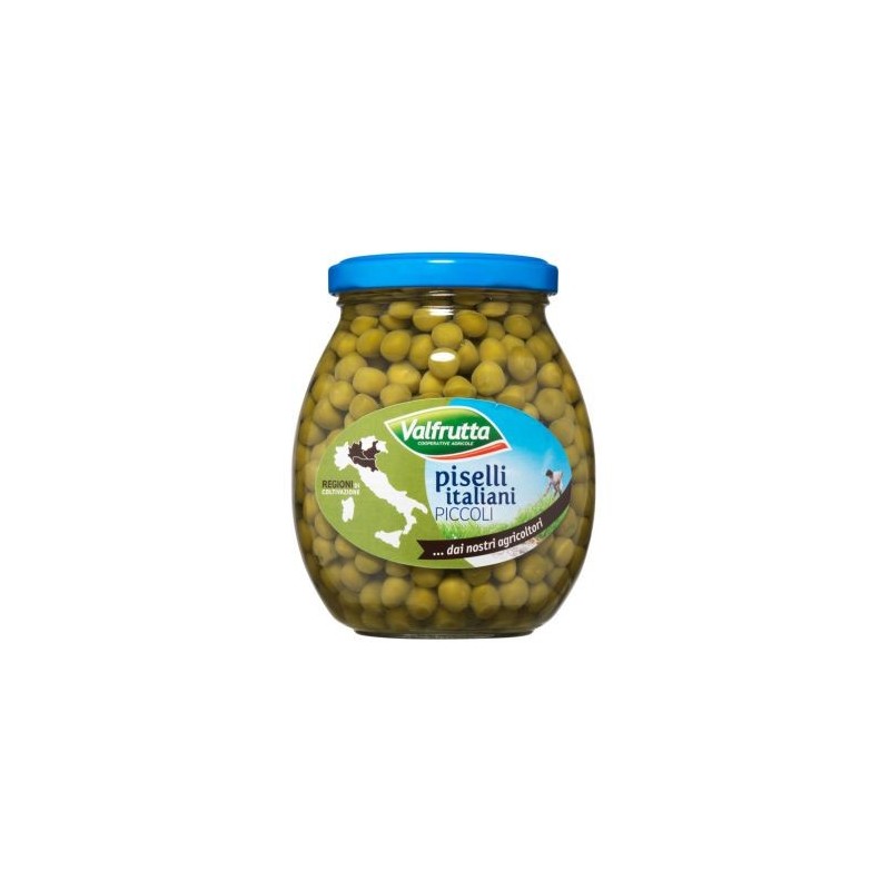VALFRUTTA PISELLI PICCOLI GR 370 X 12 VT