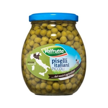 VALFRUTTA PISELLI PICCOLI GR 370 X 12 VT