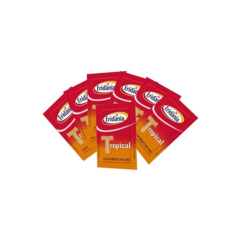 ZUCCHERO DI CANNA TROPICAL 750GR. IN BUSTINE