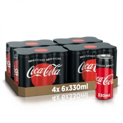 COCA COLA ZERO CL. 33 X 24 LATT.