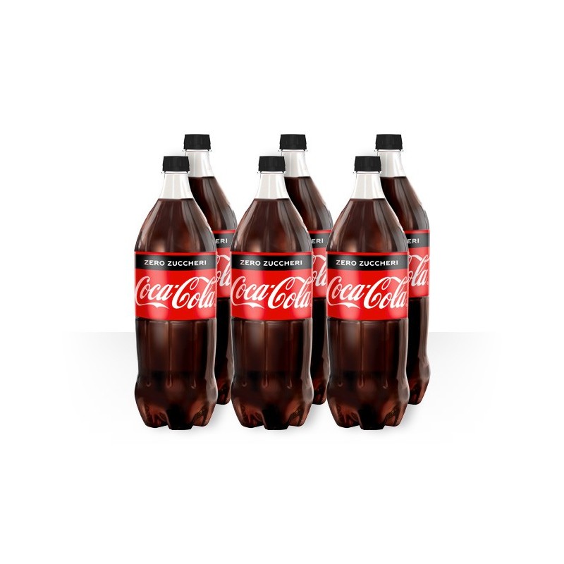 COCA COLA ZERO LT 1,5X6