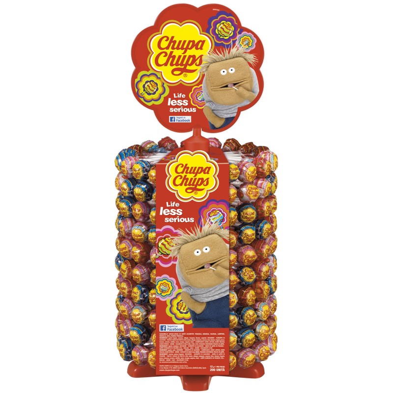CHUPA CHUPS RUOTA 200 PZ. CHUPA CHUPS RUOTA 200 PZ.