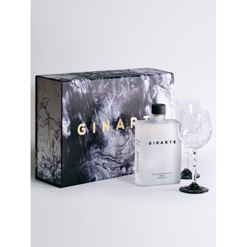 GINARTE 43,5 ° CL 70 GIFT PACK + 2 BICCHIERI GINARTE 43,5 ° CL 70 GIFT PACK + 2 BICCHIERI