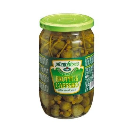 FRUTTI DI CAPPERO ALL'ACETO DI VINO GRECI
