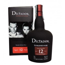 RUM DICTADOR 12 YO CL 70 -COLOMBIA-