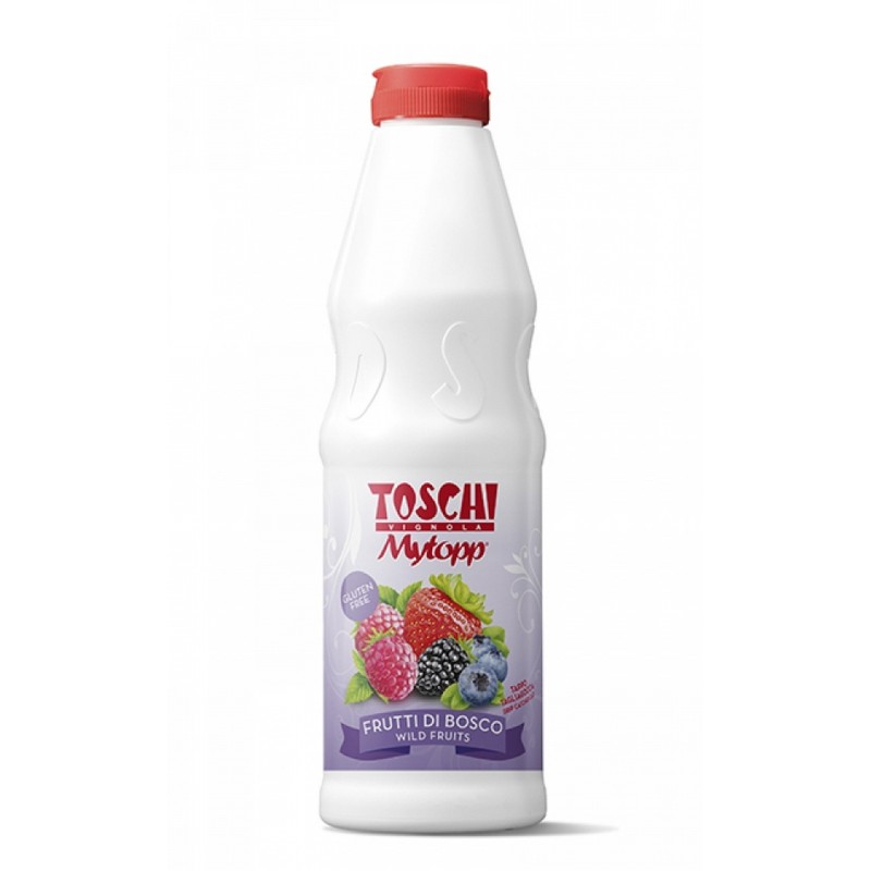 TOPPING GUARNIZIONE CREMA FRUTTI BOSCO TOSCHI 1 KG TOPPING GUARNIZIONE CREMA FRUTTI BOSCO TOSCHI 1 KG