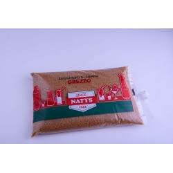 ZUCCHERO DI CANNA GREZZO 1KG. NATYS