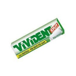 VIVIDENT WHITE GREENM /  PEPPERM  X40