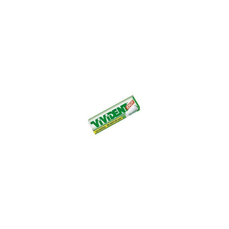 VIVIDENT WHITE GREENM /  PEPPERM  X40