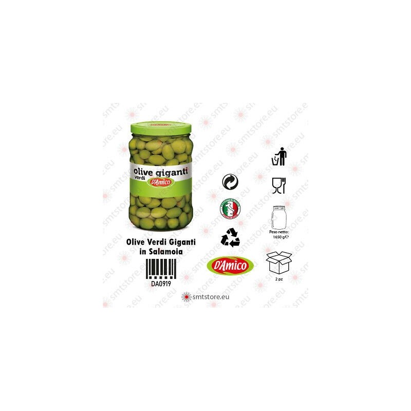OLIVE VERDI GIGANTI IN SALAMOIA KG.3.1 VT