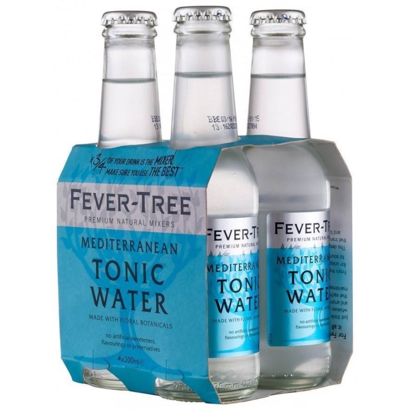 FEVER -TREE MEDITERRANEAN TONIC CL 20 X 24