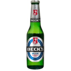 BIRRA BECK'S BLU NO ALCOOL CL 33 X 24