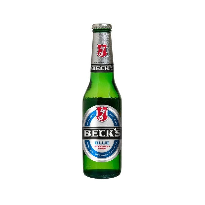 BIRRA BECK'S BLU NO ALCOOL CL 33 X 24