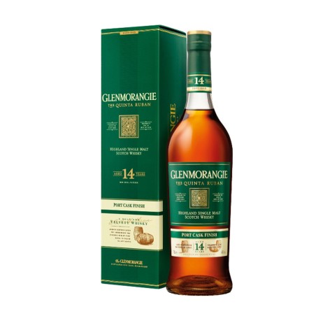 GLENMORANGIE QUINTA RUBAN PORT CASK 14 YO CL.70