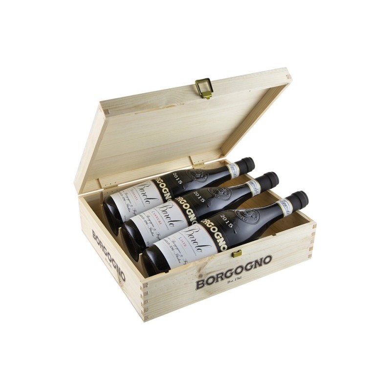 BAROLO RISERVA BORGOGNO CANNUBI X3 BT CL 75 LEGNO BAROLO RISERVA BORGOGNO CANNUBI X3 BT CL 75 LEGNO
