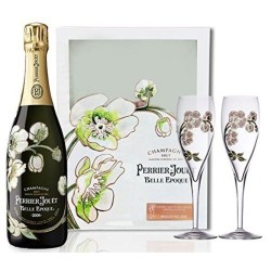 PERRIER JOUET BELLE EPOQUE 2012 CL 75 + 2 FLUTES