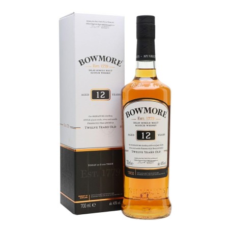WHISKY BOWMORE 12 YO CL 70 40% ASTUCCIO