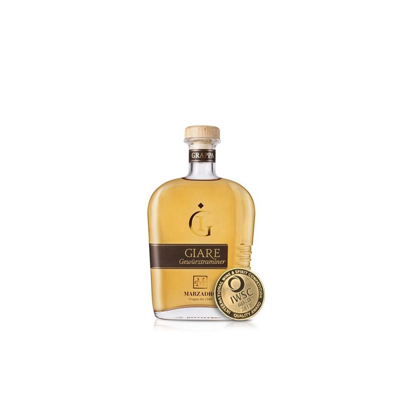 GRAPPA GIARE GEWURZTRAMINER 41° CL 70 MARZADRO