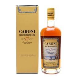 RUM CARONI 12 YO EXTRA STRONG 100 PROOF CL 70