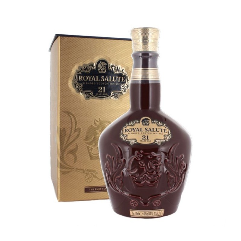CHIVAS 21 YO ROYAL SALUTE RUBY CL. 70