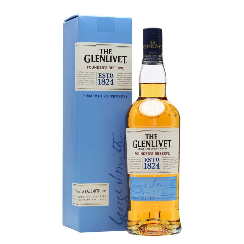 GLENLIVET FOUNDER'S RESERVE CL 70 ASTUCCIATO