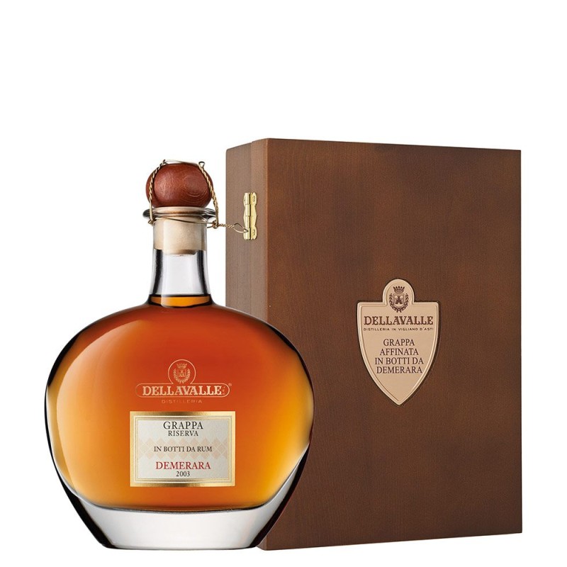 GRAPPA BARRIQUE DEMERARA 42°CL 70 DELLA VALLE