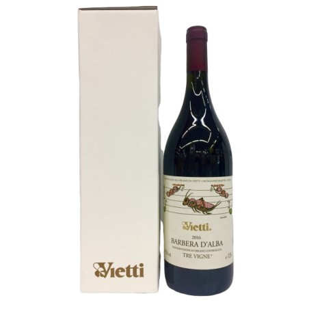 BARBERA D'ALBA DOC TRE VIGNE 2018 LT 1,5 VIETTI
