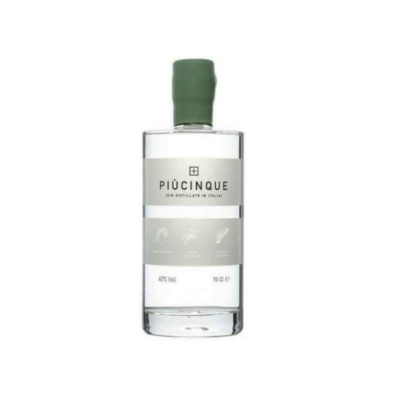 PIUCINQUE GIN 47° CL 70 PIUCINQUE GIN 47° CL 70