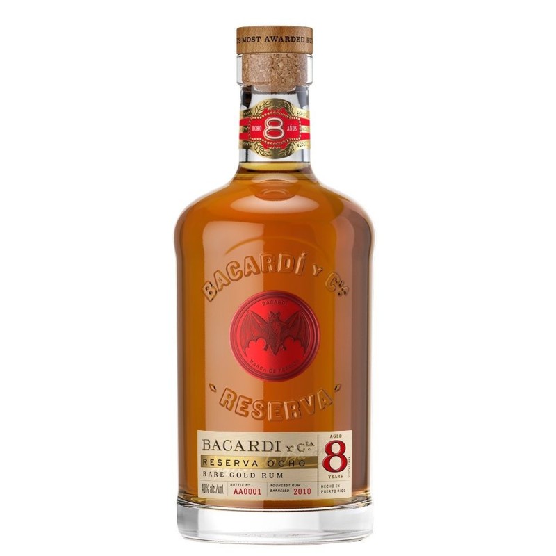 BACARDI RESERVA OCHO CL 70 BACARDI RESERVA OCHO CL 70