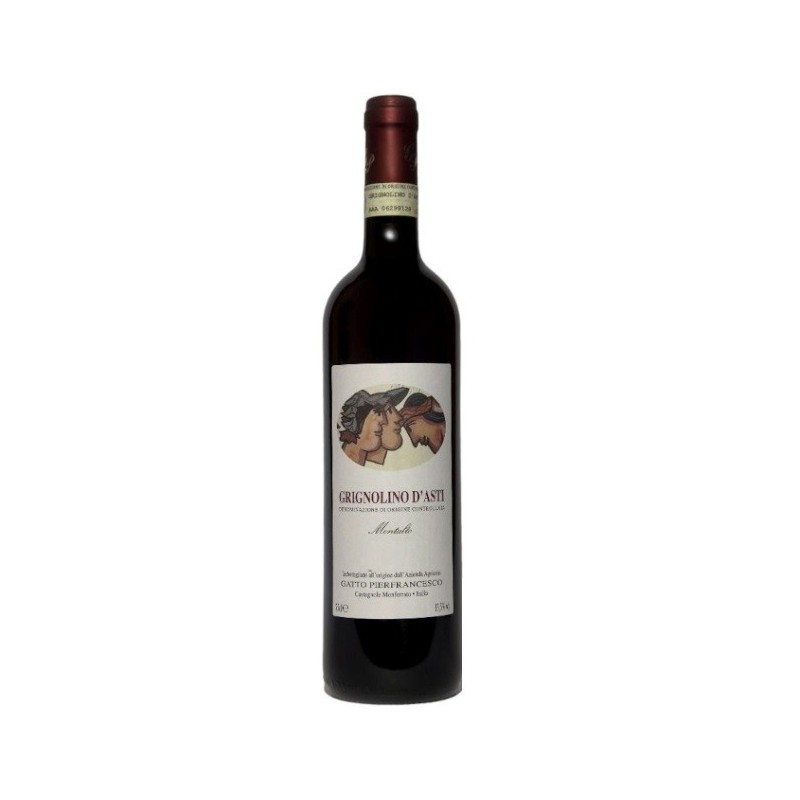 GRIGNOLINO D'ASTI  2018 CL 75 MONTALTO GATTO