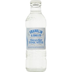 FRANKLIN LIGHT TONIC WATER CL 20