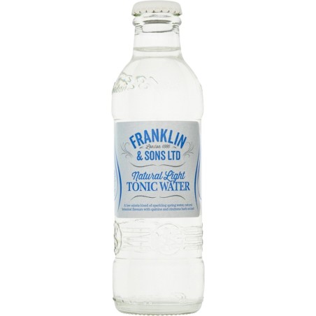 FRANKLIN LIGHT TONIC WATER CL 20