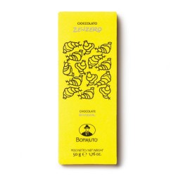 CIOCCOLATO BONAJUTO ALLO ZENZERO  50 GR.
