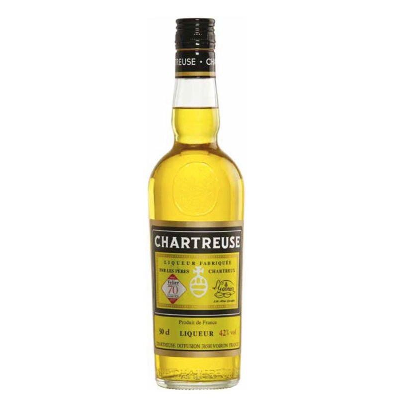 CHARTREUSE JAUNE OLD BLEND 70° ANN. 42° CL. 50