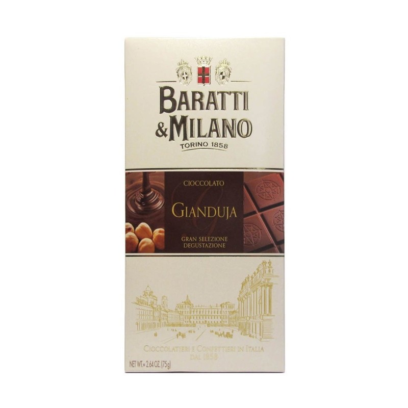 TAVOLETTA GIANDUJA GR 75 BARATTI