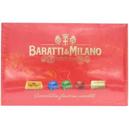 CONFEZIONE CIOCCOLATA ASSORTITA GR 250 BARATTI