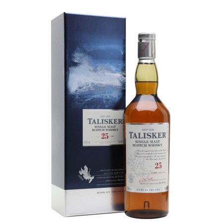 WHISKY TALISKER 25 YO CL 70  vol. 45,8% box