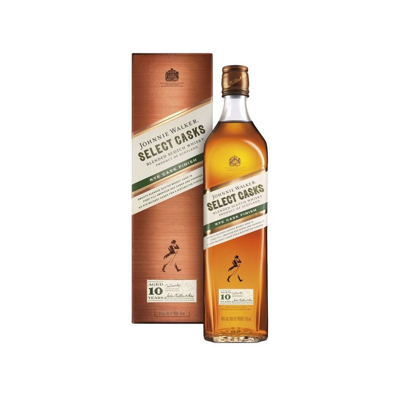 JOHNNIE WALKER SELECT CASK RYE 10 YO CL 70