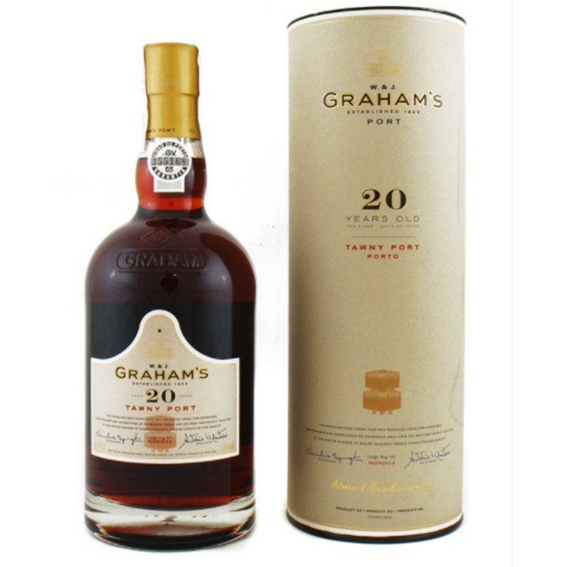 PORTO GRAHAM 20 ANNI IN TUBO cl 75