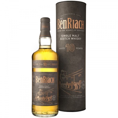WHISKY BENRIACH 10 YO 43 % CL 70