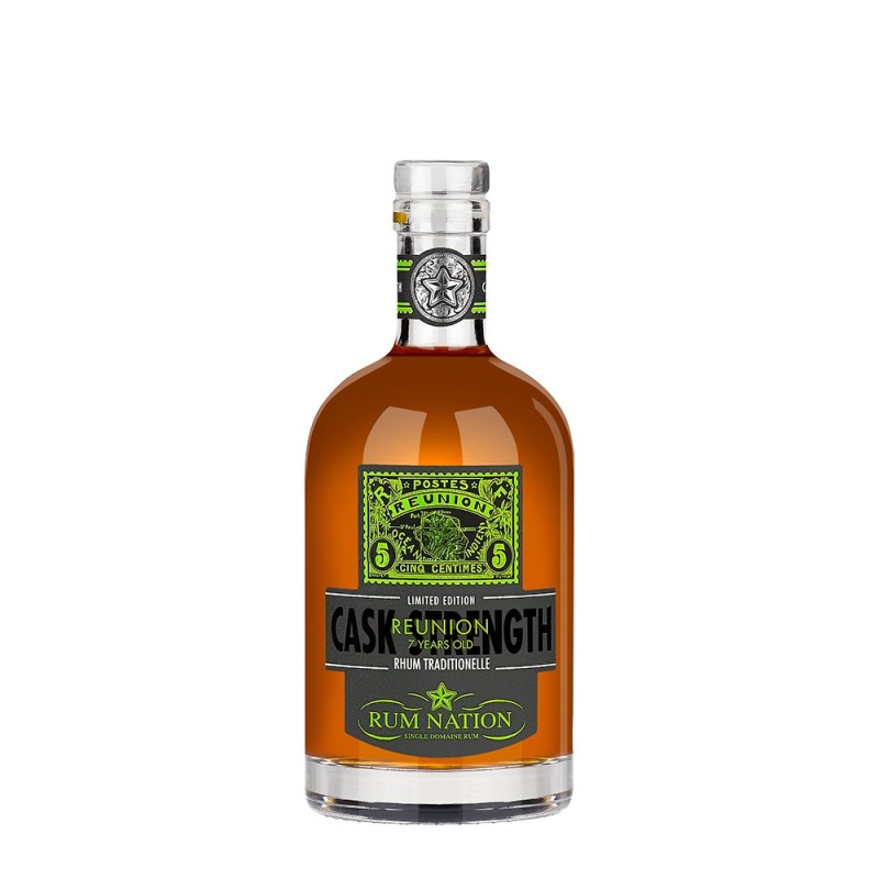 RUM NATION REUNION 7 YO CASK STRENGHT RUM NATION REUNION 7 YO CASK STRENGHT