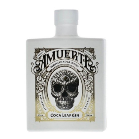 GIN WHITE AMUERTE COCA LEAF  CL 70