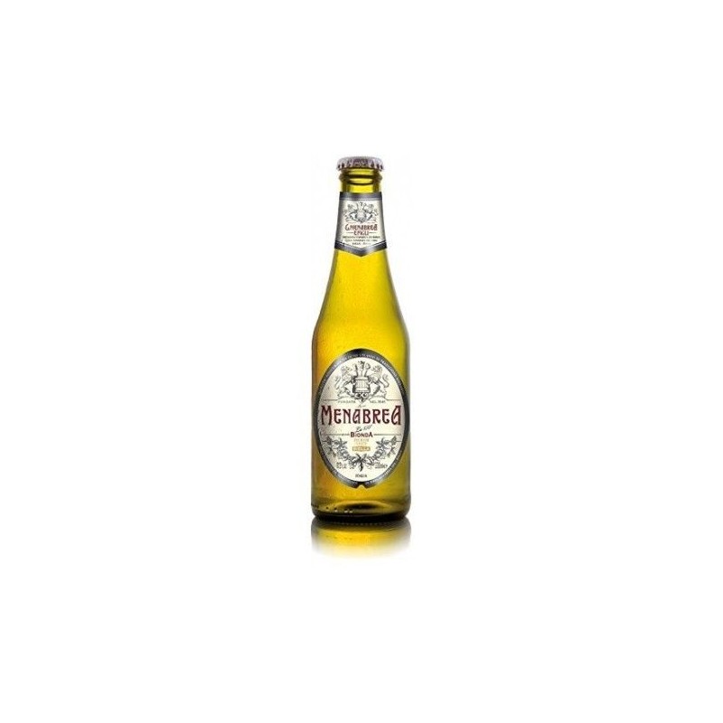 BIRRA MENABREA BIONDA  LAGER CL 33 X 24