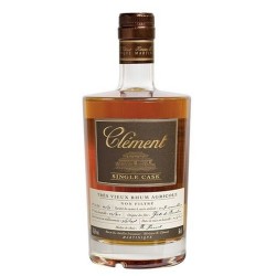 CLEMENT RHUM TRES VIEUX CANNE BLEUE  CL 50