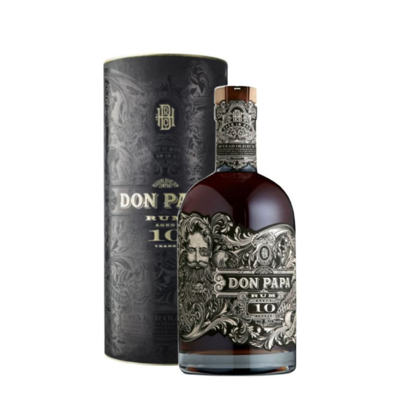 RUM DON PAPA 10 YO CL 70 ASTUCCIO